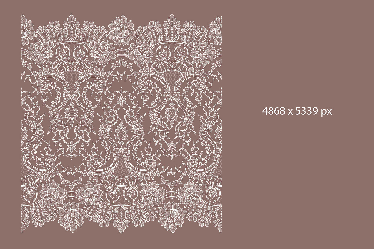 lace seamless ribbons, frames., a Pattern Graphic by Ajuga (Photo 6 of 9)