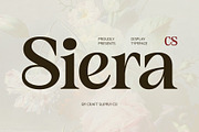 CS Siera – Art Nouveau Font, a Serif Font by Craft Supply Co. (Thumbnail 1 of 8)