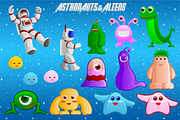 Outer Space Wallpaper, an Illustration by erkoudesign (Thumbnail 4 of 5)