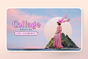 Surreal Collage Creator Art Maker, an Object Illustration by Delightful Design (Thumbnail 4 of 14)