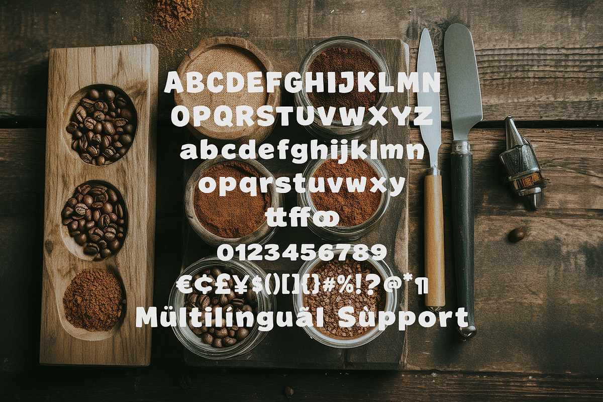 Agteri Vhosky Playful Display Font, a Sans Serif Font by Maulana Creative (Photo 6 of 7)