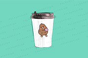 Cute Kawaii Kiwi Bird Character, an Animal Illustration by Palau (Thumbnail 3 of 12)