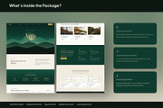 Luxury Real Estate Landing Page, an UI Kit Template by Pitchlook.Studio (Thumbnail 3 of 3)