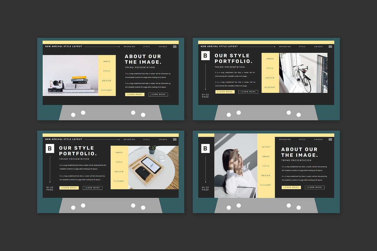 CENTRAL Powerpoint Template, a Presentation Template by GridlineType (Photo 3 of 9)