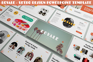 Royale - Retro Design Powerpoint, a Presentation Template by SlideFactory