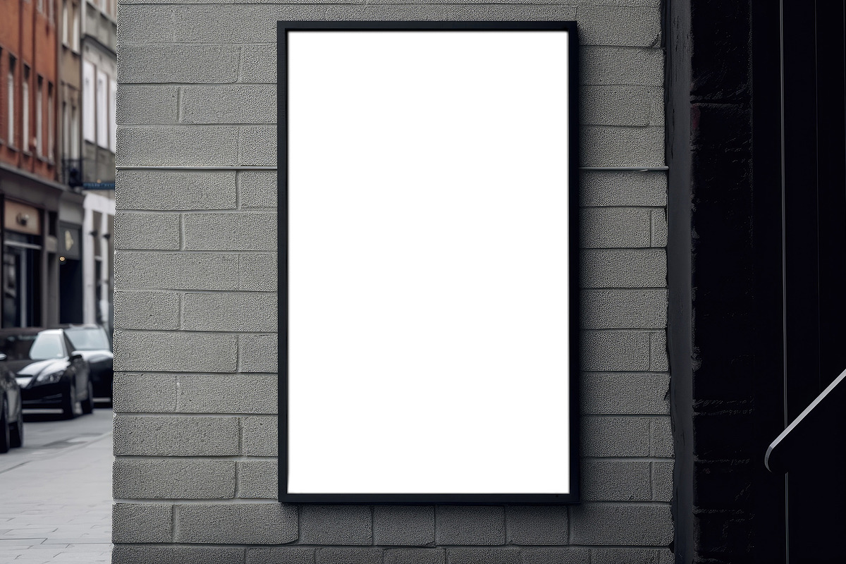 Street Poster MockUp, an Advertising Mockup by optimism (Photo 2 of 2)