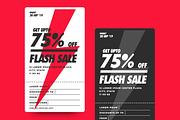 Set of Sale and Discount Banners, a Flyer Template by Orange Graphics (Thumbnail 2 of 6)