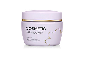 Cosmetic Jar Mockup, a Product Mockup by graphypix