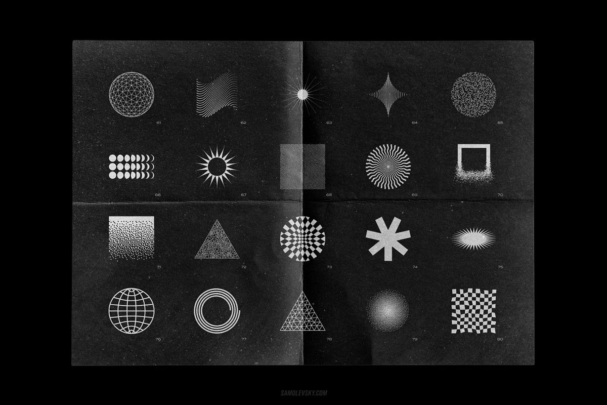 200 Abstract shapes & backgrounds, an Object Graphic by SPEED APEX (Photo 15 of 19)