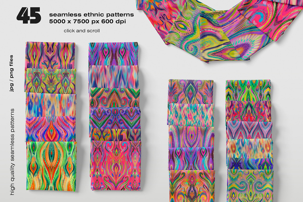 ETHNO patterns, a Pattern Graphic by ANAKOTO (Photo 2 of 10)