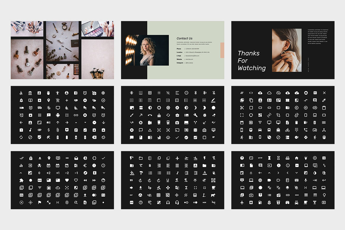 Faro : Beauty Clinic Keynote, a Presentation Template by Punkl Camp (Photo 5 of 9)