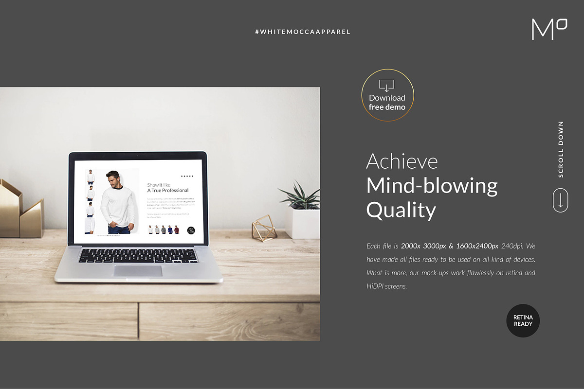 Men Longsleeve Mockups Set FREE DEMO, a Books & Magazine Mockup by Apparel_Mockups (Photo 2 of 24)