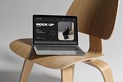 10 PSD Minimalist MacBook Mockup, a Mac Mockup by East Gallery (Thumbnail 5 of 10)