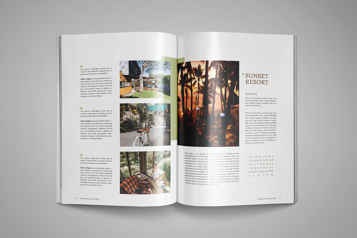 Multipurpose Resort Magz Template, a Magazine Template by rudiSasori (Photo 9 of 12)