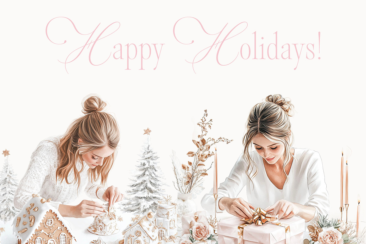 New! Winter Christmas Edition, a Seasonal Illustration by Isabelle Salem (Photo 9 of 227)