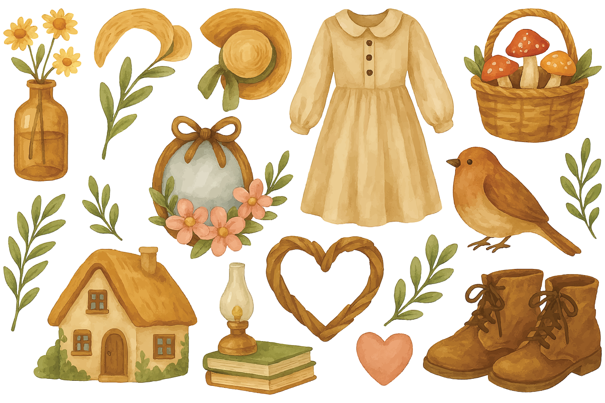 Cottagecore Autumn Collection, an Object Graphic by RT Studio (Photo 3 of 4)