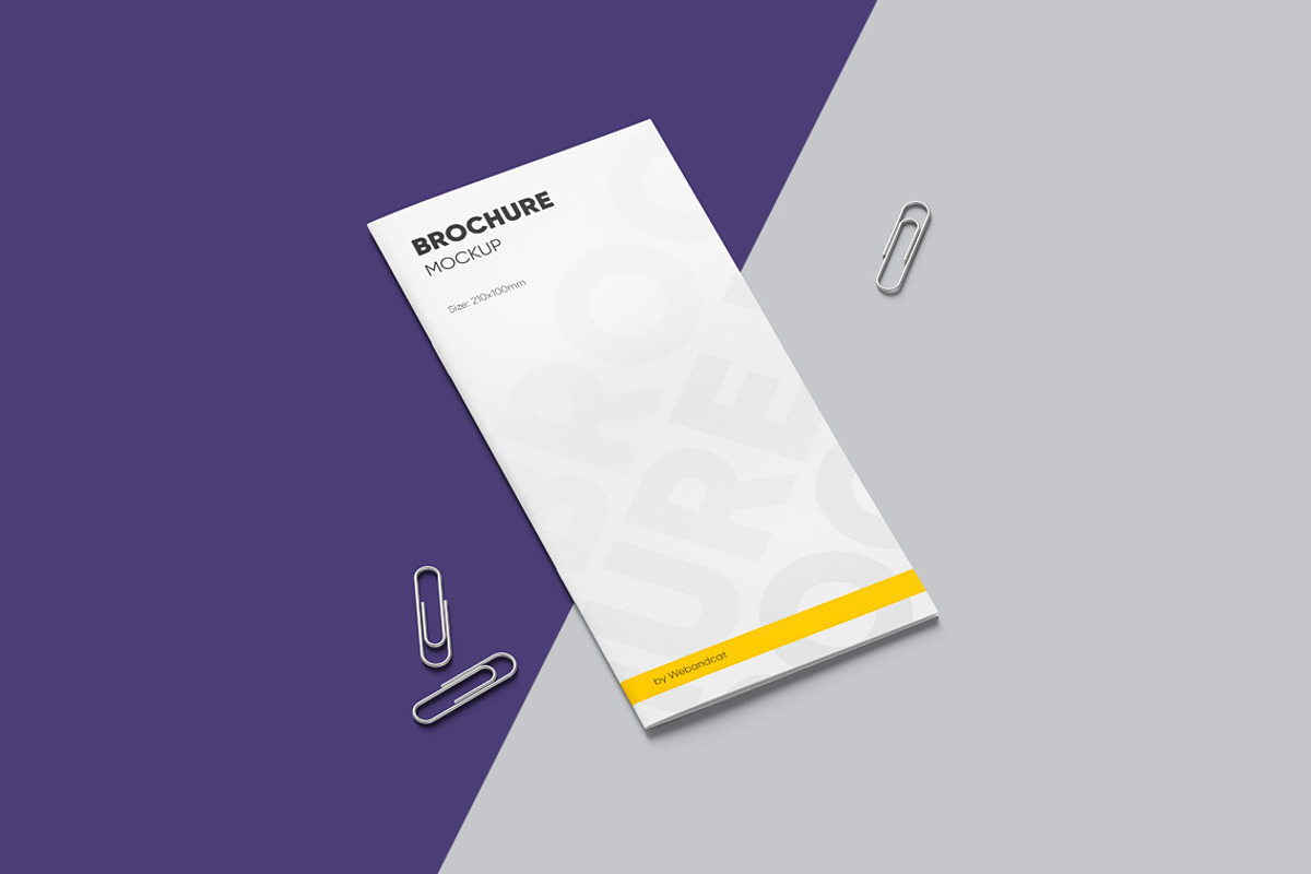 Brochure Mockup, a Books & Magazine Mockup by WebAndCat (Photo 4 of 9)