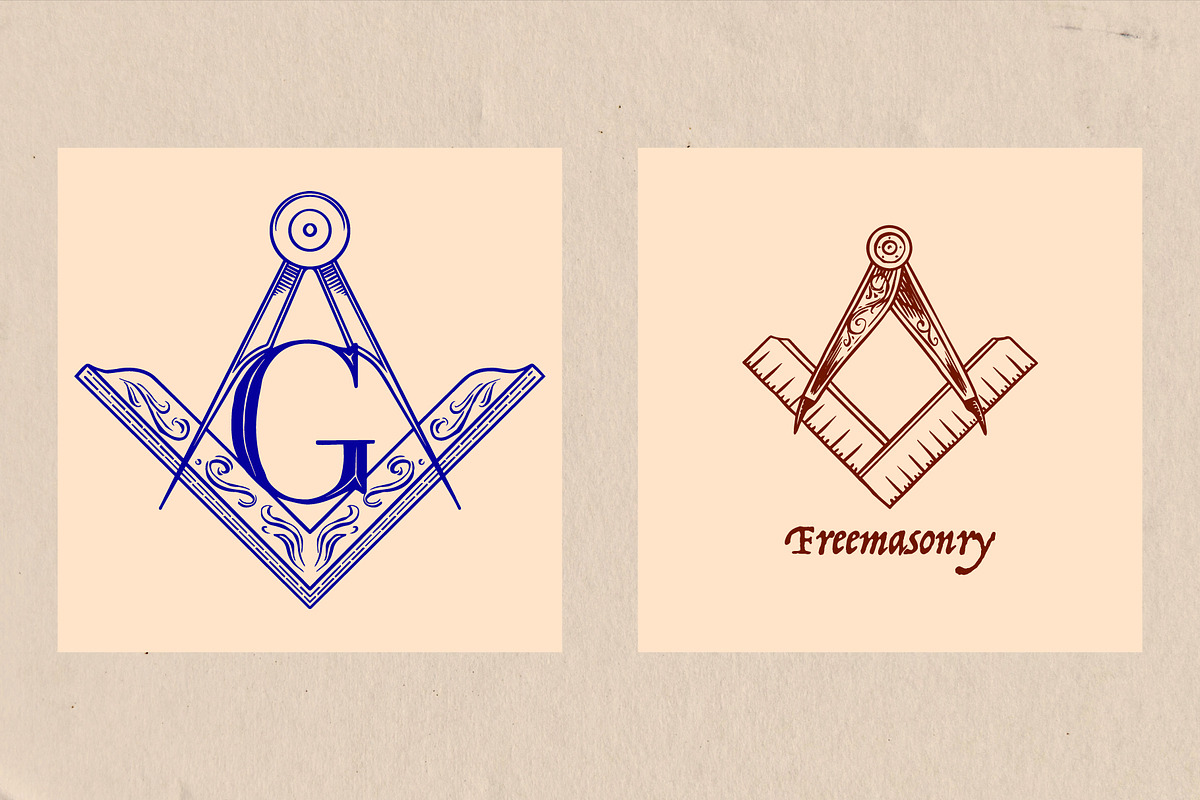 Freemasonry and Illuminati symbols, an Object Illustration by Arthur Balitskiy (Photo 5 of 5)