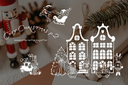 Whimsical Set Cozy Christmas p.2, a Seasonal Illustration by ViktoriyaD (Thumbnail 2 of 25)