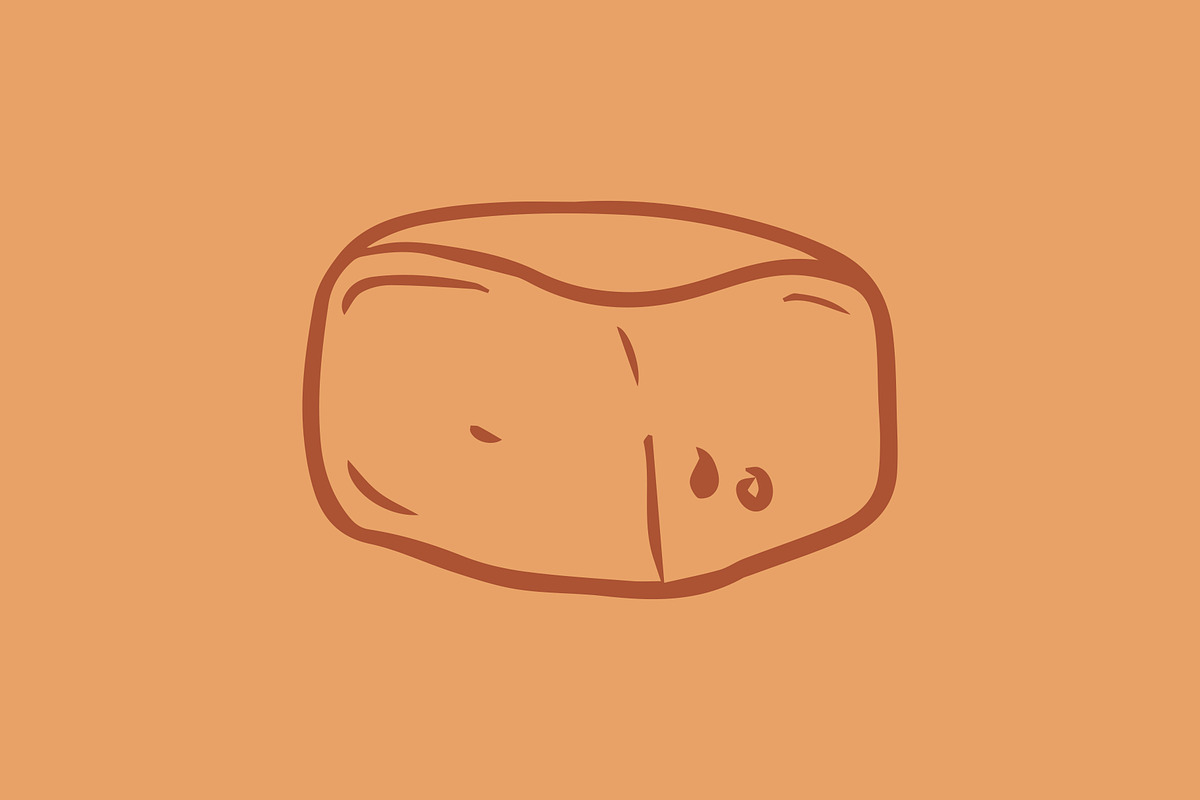 Vector Cheese Graphics, an Illustration by Dorey Kronick Art&Design (Photo 4 of 22)
