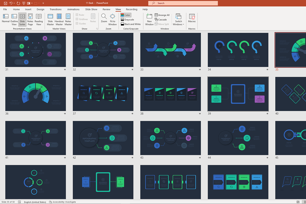 Ultimate PowerPoint Template, a Presentation Template by Infographics project (Photo 9 of 12)
