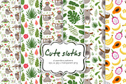 Sloths and tropical plants, an Object Graphic by Nafanya (Thumbnail 5 of 10)