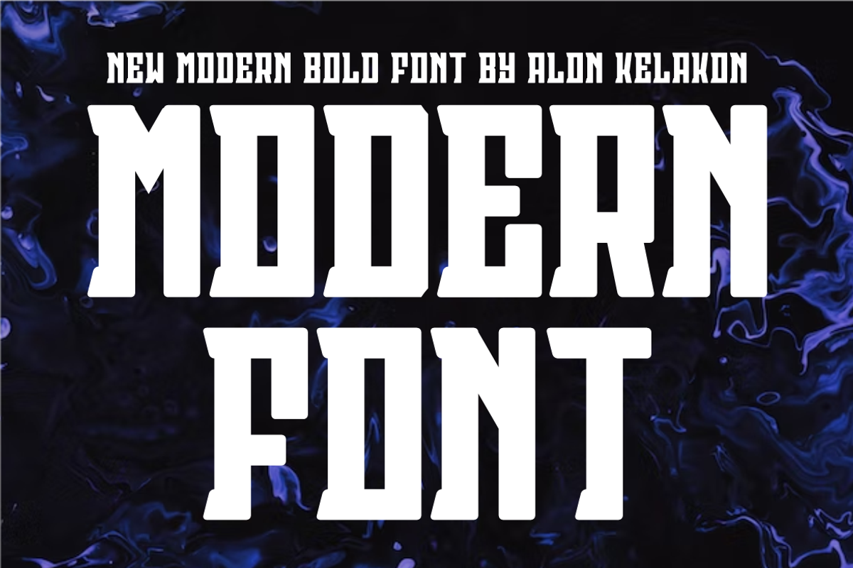 Black Sporden, a Serif Font by alon kelakon (Photo 3 of 5)