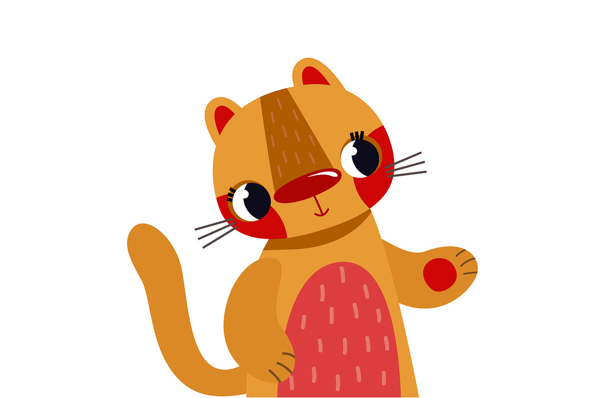 Cute Cartoon Forest & Safari Animal, an Object Graphic by the_myro (Photo 13 of 13)