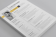 Resume/CV Template, a Resume Template by Proper_media (Thumbnail 3 of 6)