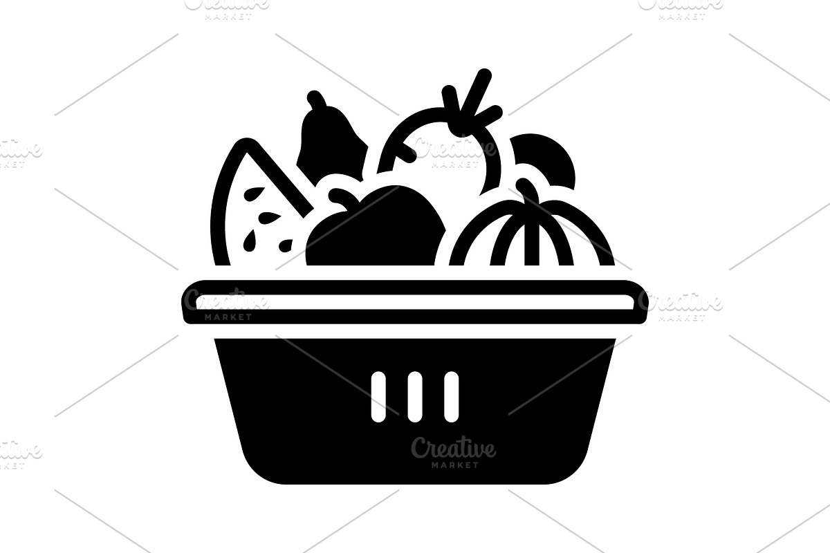 Dietary wholesome solid icon, a Solid Icon by Creative priyanka