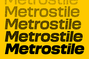 Metrostile, a Sans Serif Font by Haus Type (Thumbnail 1 of 6)