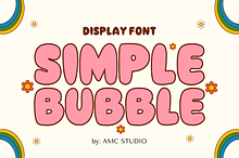 Simple Bubble - Bubble Font Types