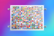 Wavy Flags (460), a Solid Icon by alpercakici (Thumbnail 6 of 7)