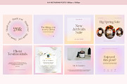 Pink Pastel Gradient Instagram CANVA, a Social Media Template by Alice Store (Thumbnail 4 of 8)