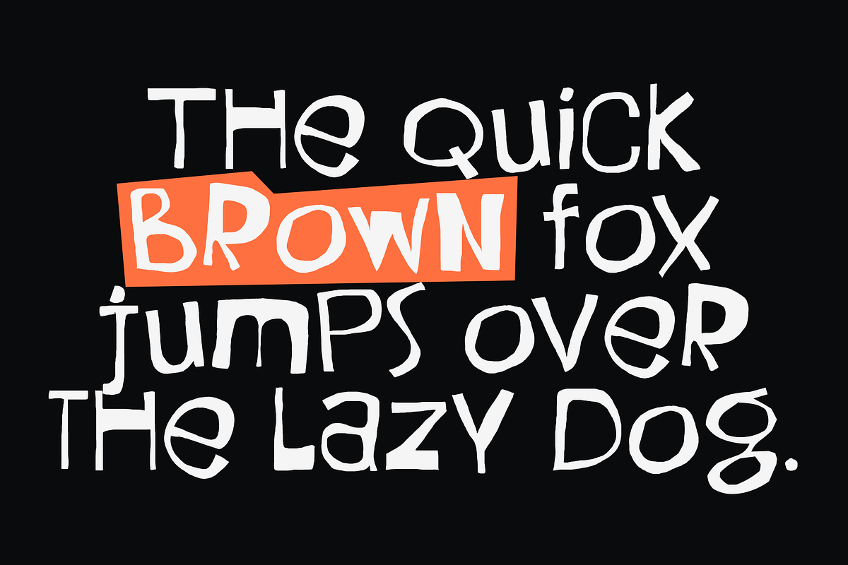 Korek Typeface, a Handwritten Font by Ideal Eksis (Photo 7 of 9)