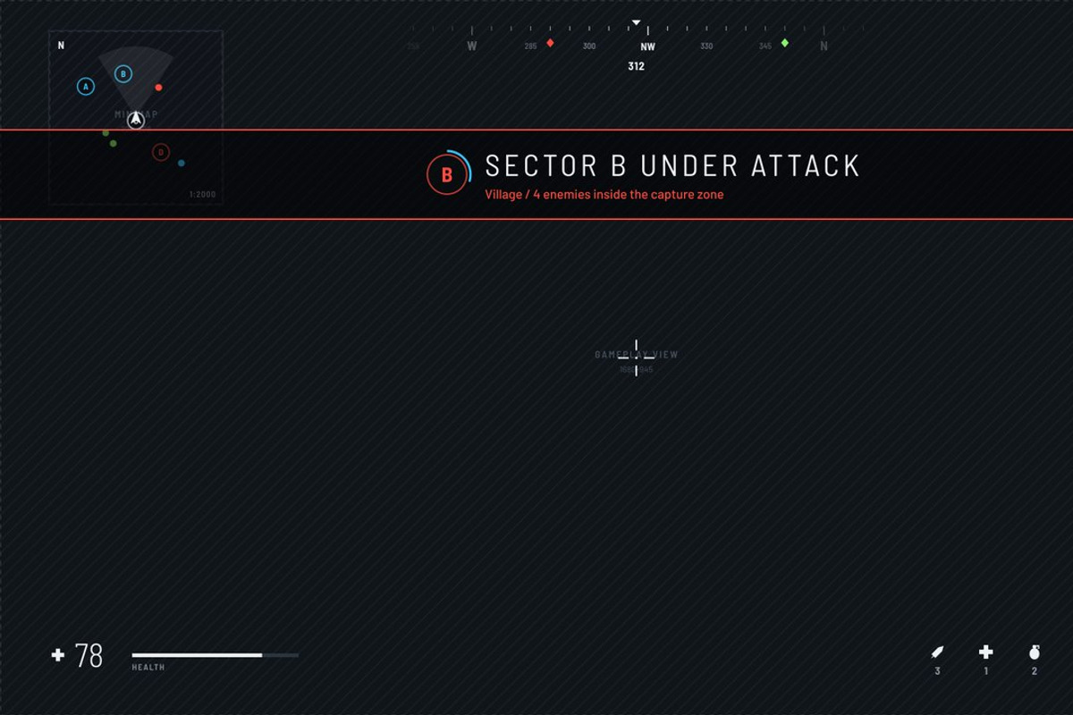 Military FPS Game 100 Screens, an UI Kit Template by pawellpi (Photo 52 of 116)