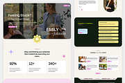 Life Coach Wix Studio Template, a Wix Template by RiveupDigital (Thumbnail 5 of 8)