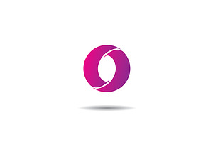 Letter O vector logo