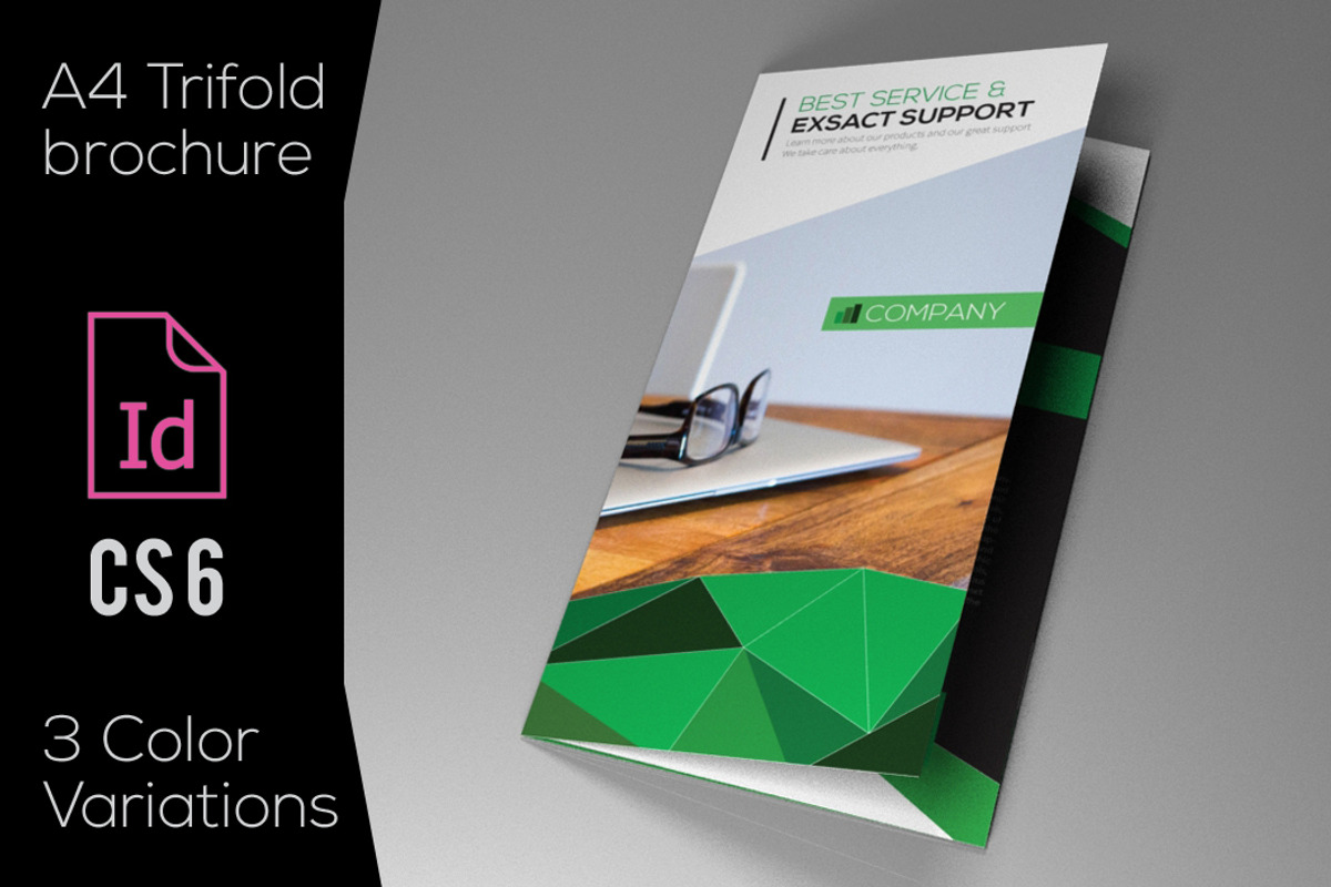Indesign brochure - Cristal, a Brochure Template by RudanStudio (Photo 1 of 10)