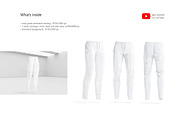 Track Pants Animated Mockup, a Bottom Mockup by rebrandy (Thumbnail 2 of 12)