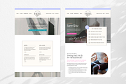 Fitness Studio Website Template, a Websites & App Template by Sugar Studios (Thumbnail 2 of 7)