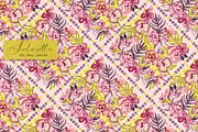 Rich Watercolor Floral Pattern, a Pattern Graphic by SirenaArt (Thumbnail 5 of 17)