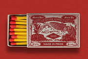 Match Box Mock-Up, a Packaging Mockup by SHAKA (Thumbnail 1 of 2)