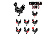 Steak Bar Vector Set, an Animal Illustration by Urazovsky Design (Thumbnail 4 of 7)