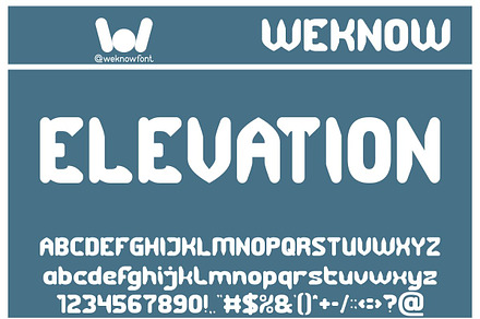 Elevation Font