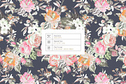 Autumn Rose Prints & Motifs, a Pattern Graphic by TSTUDIO (Thumbnail 3 of 13)