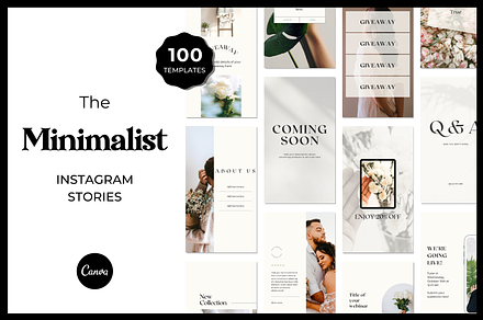 100 Neutral Instagram Stories