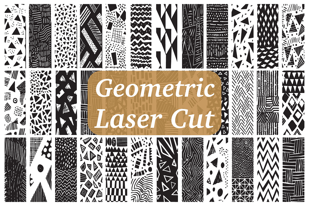 Geometric Laser Cut Patterns, a Templates & Theme by Creativeshirt (Photo 1 of 10)
