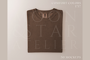 Comfort Colors 1717 Bundle, a Shirt Mockup by Moon and Star Atelier (Thumbnail 4 of 6)