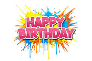 Happy Birthday Png, an Illustration by Design Market (Thumbnail 4 of 8)